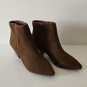 Lyden Brown Suede Ankle Boots Women’s 9 NWT